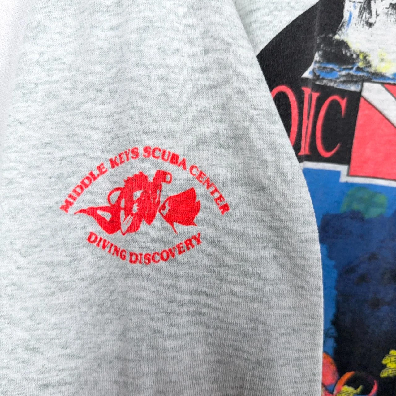 Fruit Of The Loom 90s Tropic Diver Manga Longa XXL – photo 4